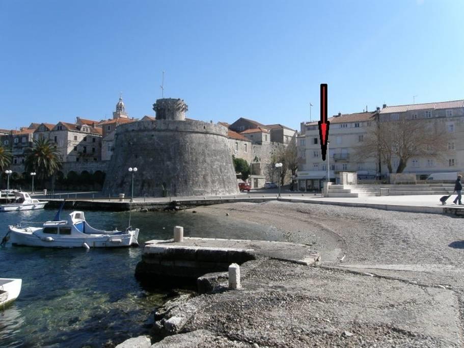 Apartment Pomirenja Korčula Dış mekan fotoğraf